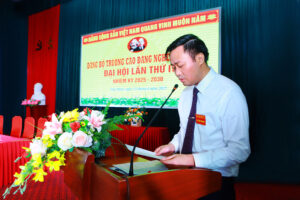 ĐẠI HỘI ĐẢNG BỘ TRƯỜNG CAO ĐẲNG NGHỀ THÁI BÌNH LẦN THỨ IV, NHIỆM KỲ 2025-2030 2 IMG 0258